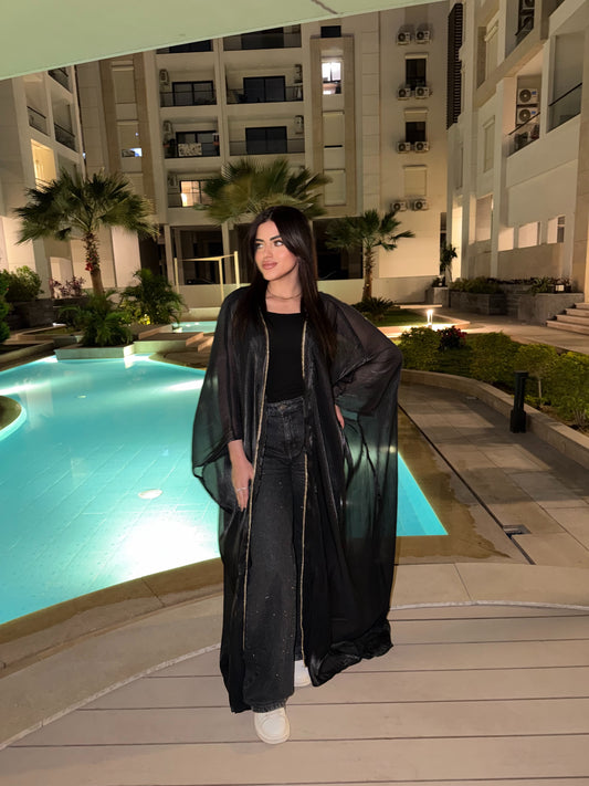 Black fairy kaftan