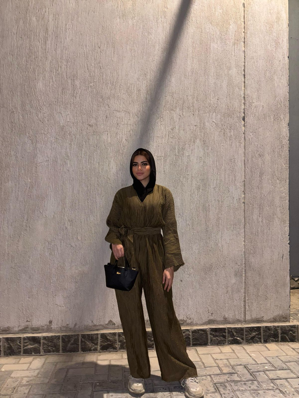 Olive Aura Jumpsuit