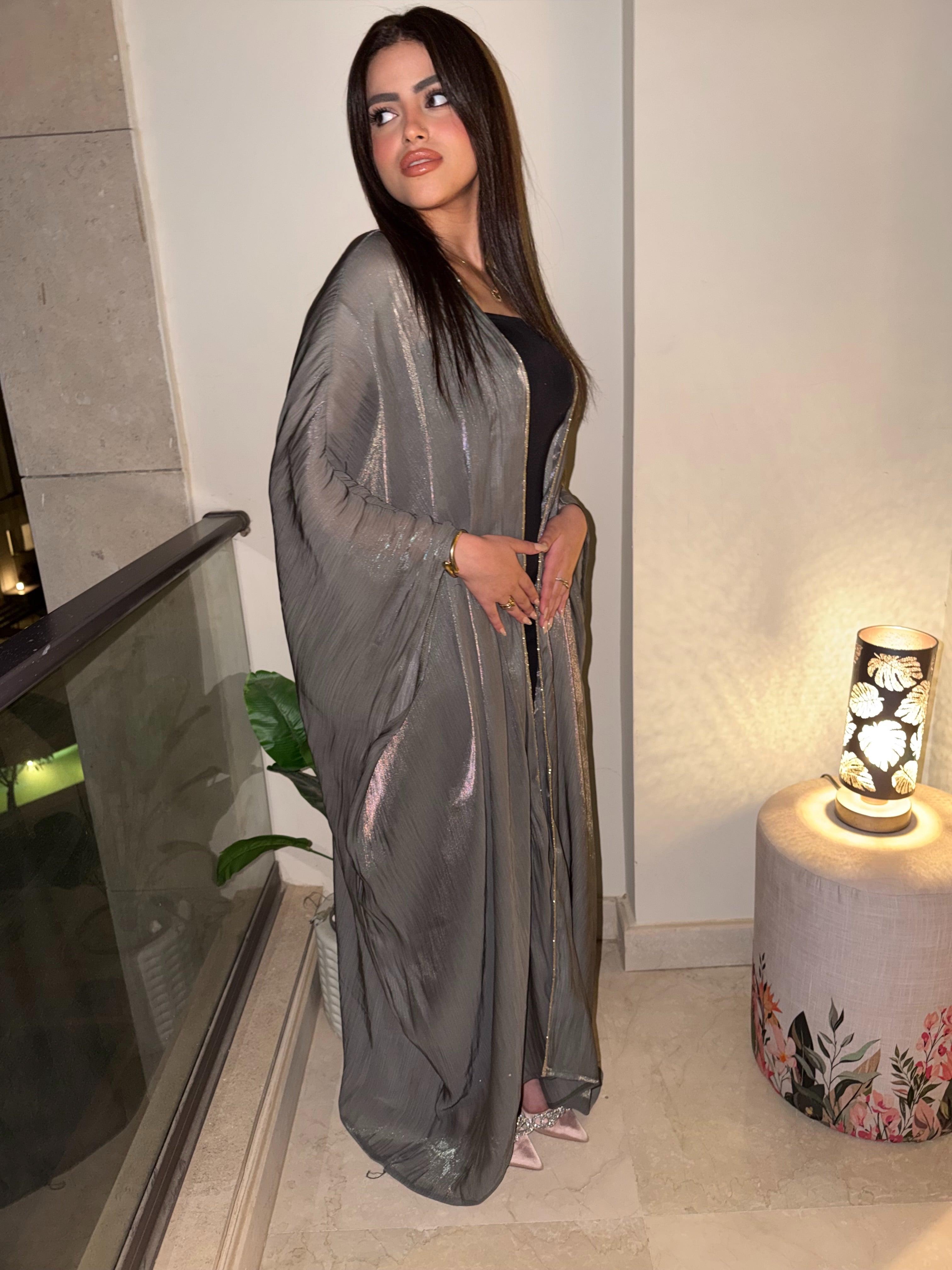 Silver Mist Kaftan