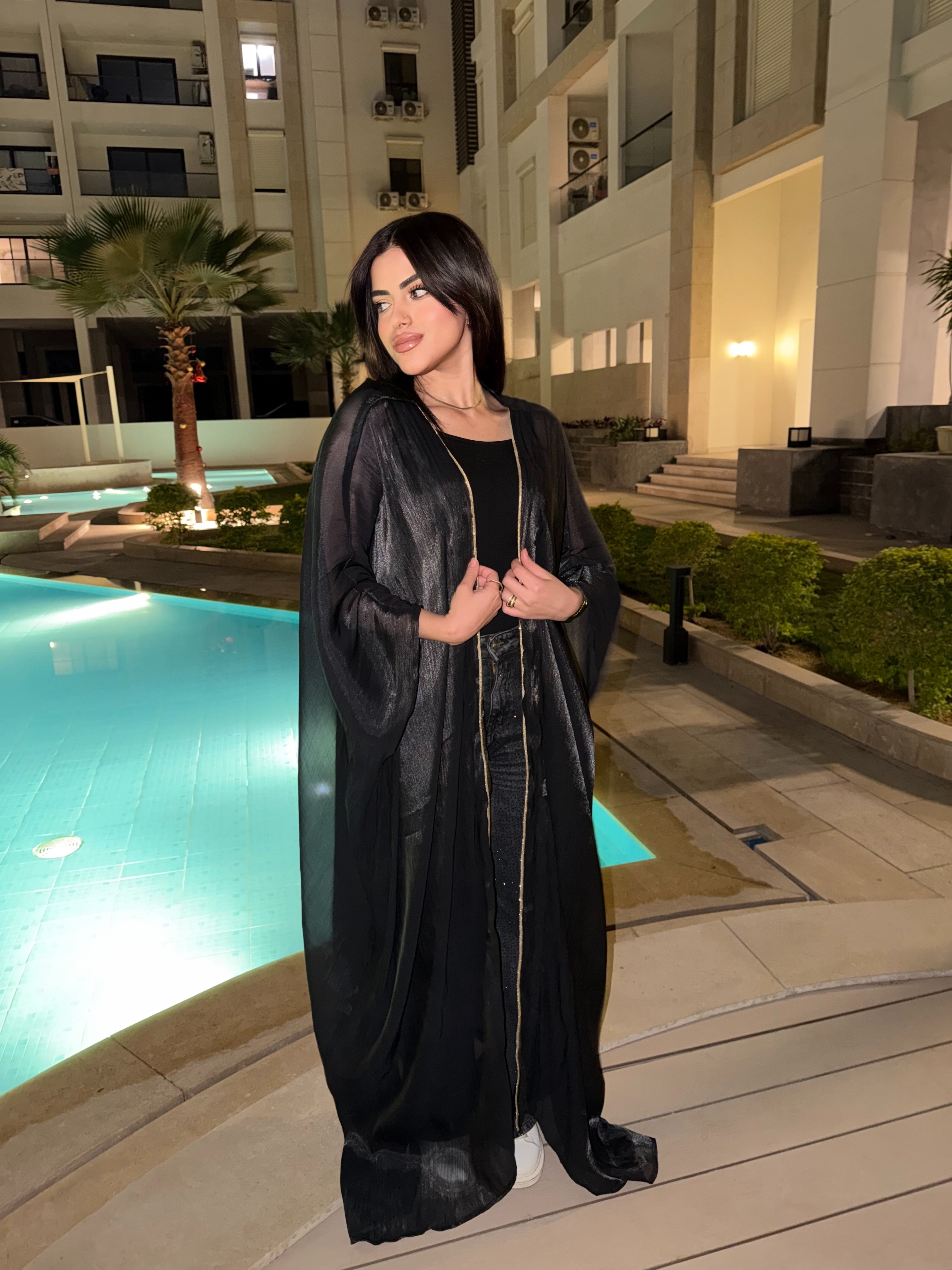 Black fairy kaftan