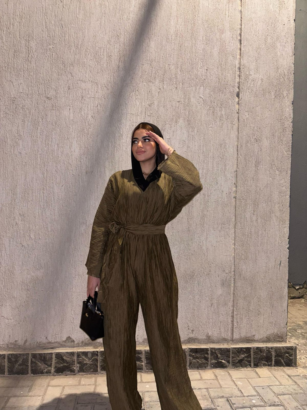 Olive Aura Jumpsuit