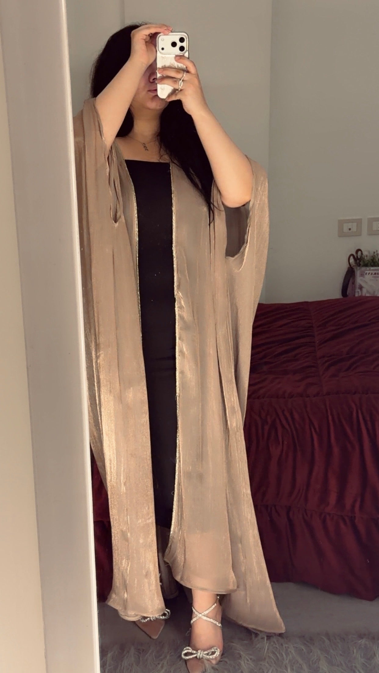 Royal champagne kaftan ✨