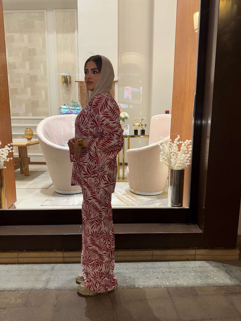 Red Blossom Two-piece set