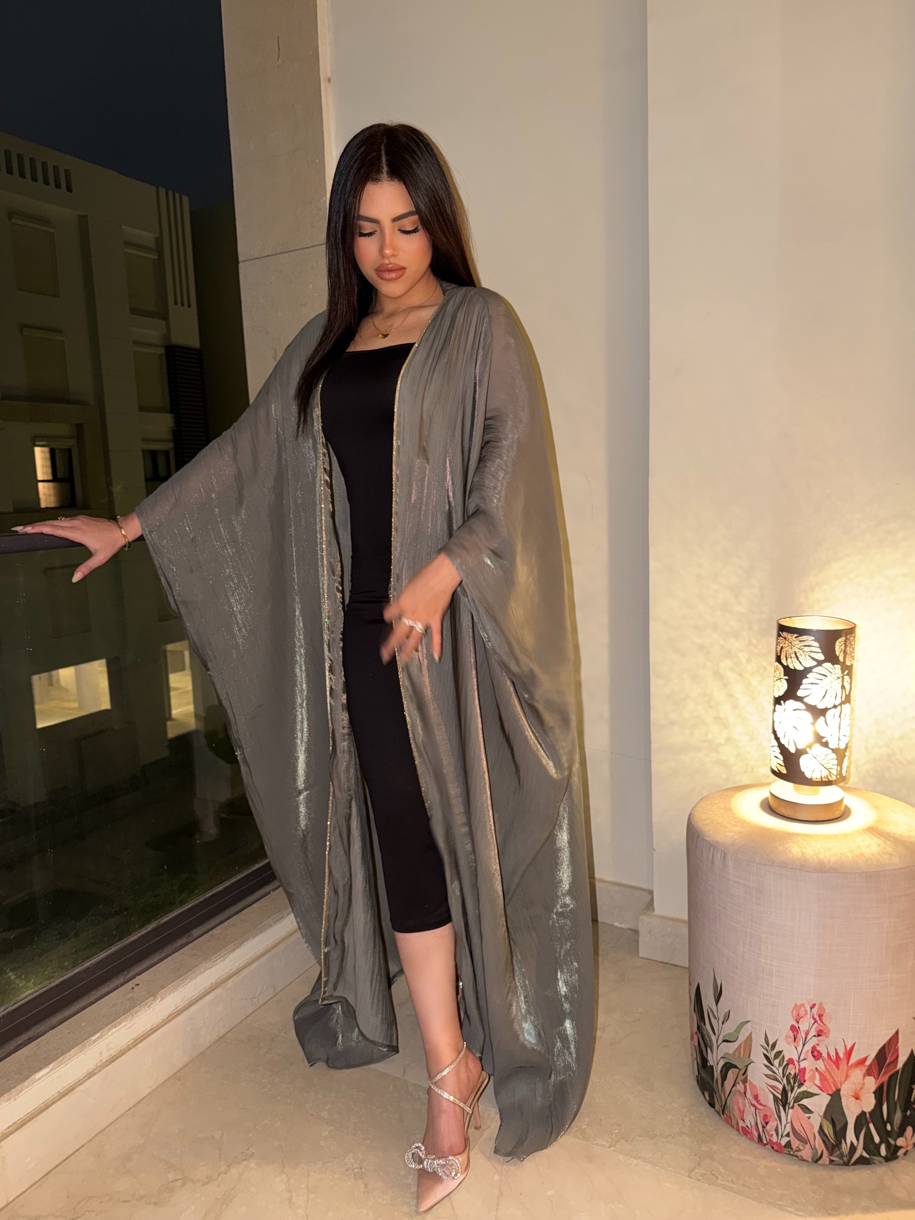 Silver Mist Kaftan