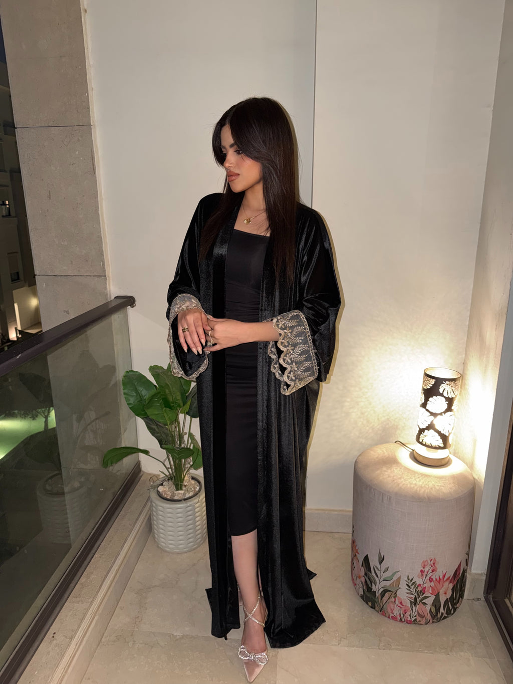 Black Midnight Laze kaftan