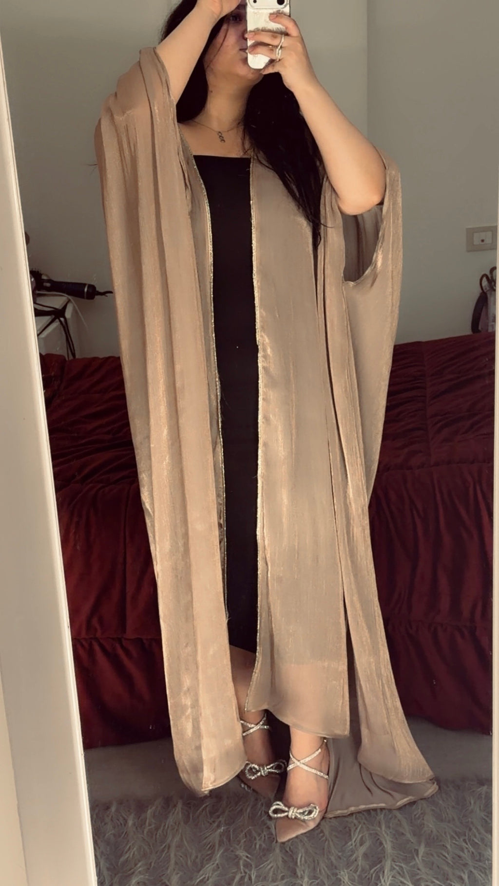 Royal champagne kaftan ✨