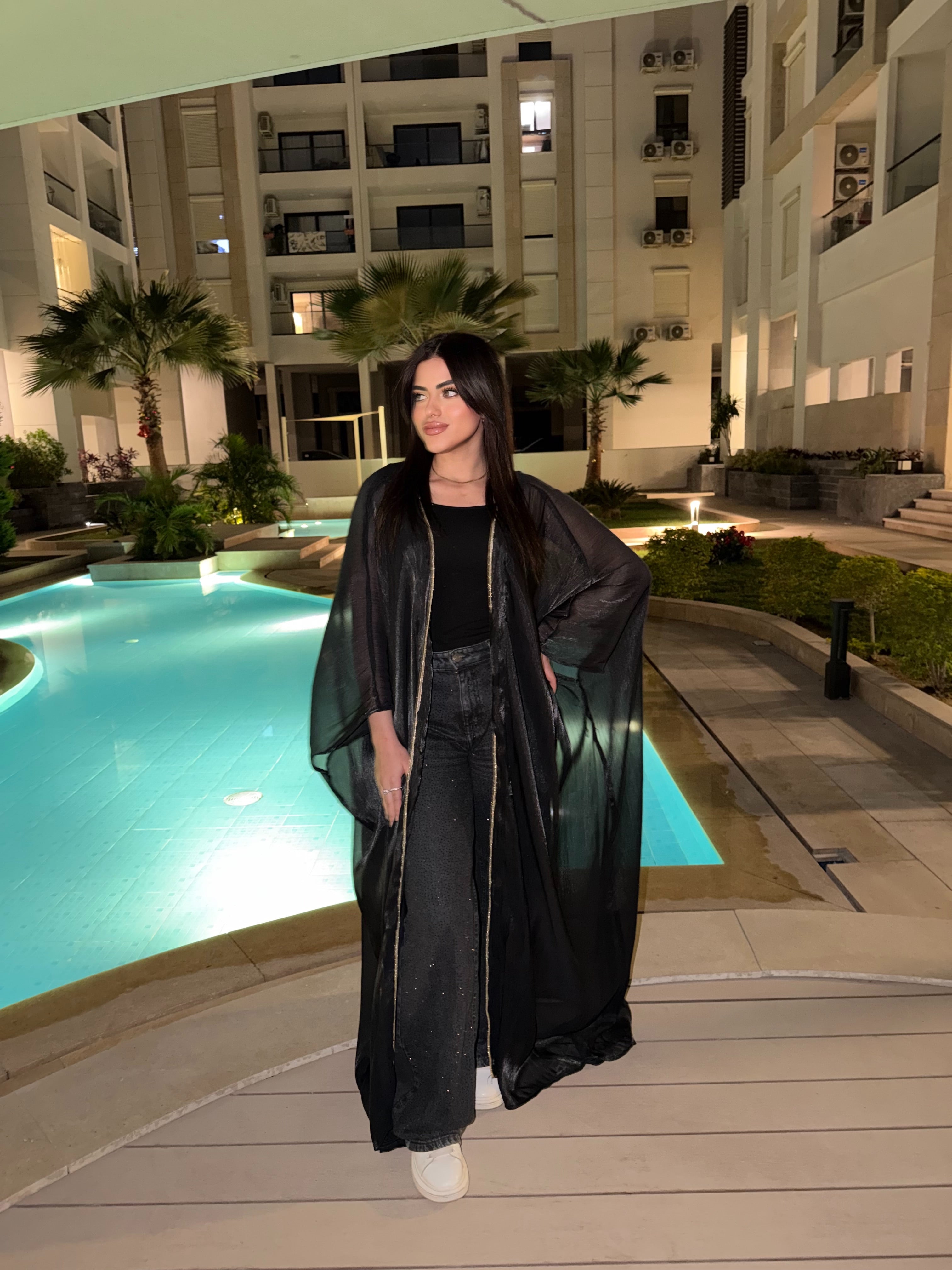 Black fairy kaftan