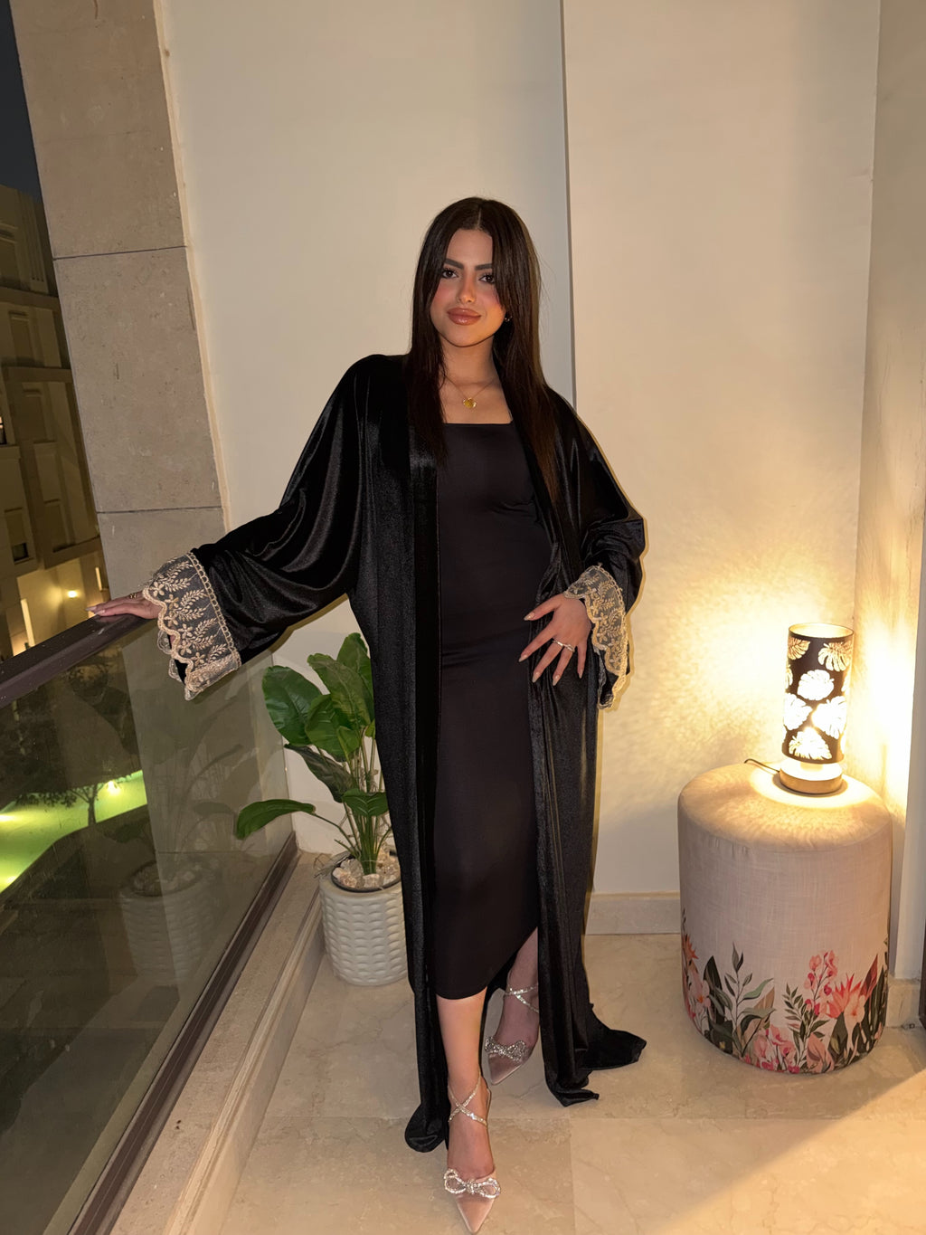 Black Midnight Laze kaftan