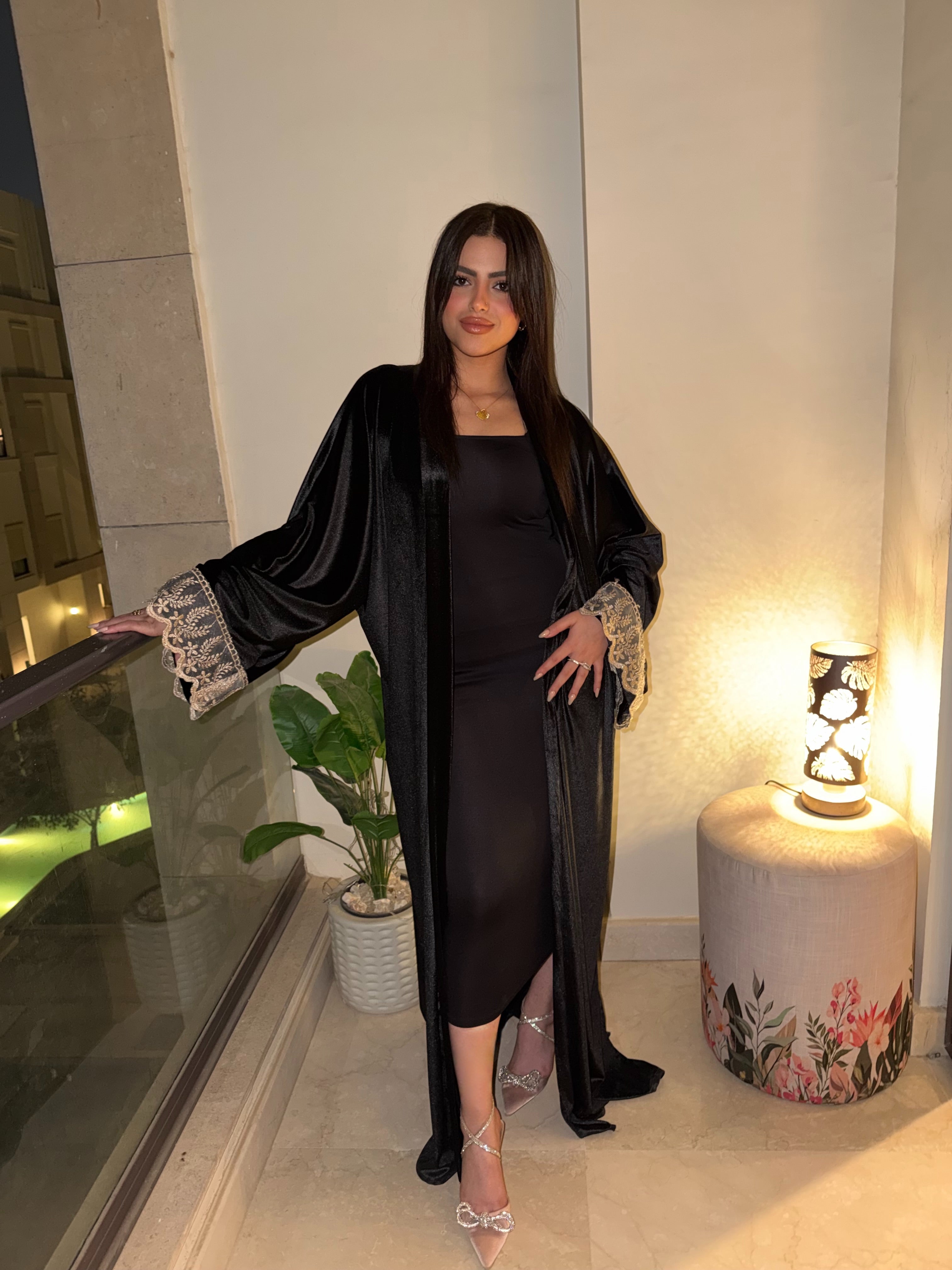 Black Midnight Laze kaftan