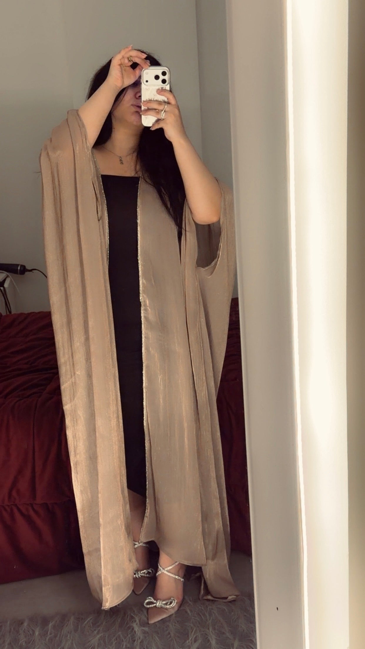 Royal champagne kaftan ✨